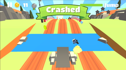 Blocky Monster - Highway Truck Games screenshot 4