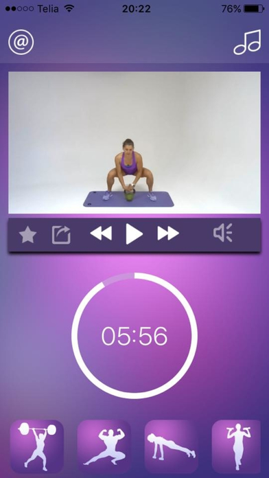 Kettlebell Workout - Strength Training Exercises screenshot 4