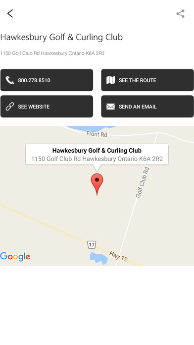 Hawkesbury Golf screenshot 3