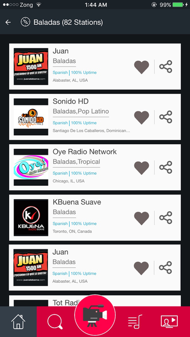 Baladas Music Radio screenshot 2