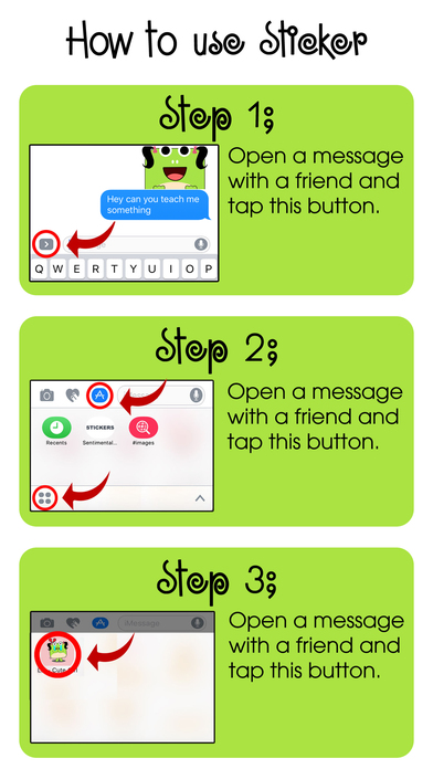 Little Froggy Emoji & Sticker for Chatting screenshot 2
