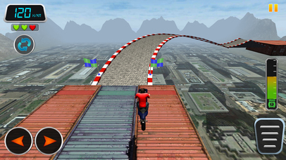 Impossible Track : Sky Bike Stunts 3D screenshot 2