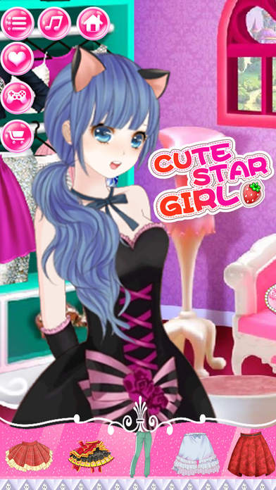 Cute Star Girl - Princess Makeover Games for kids screenshot 3