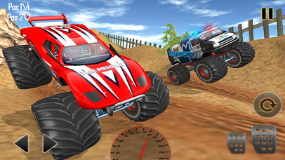 Super Monster Truck Racing: Destruction Stunt Game screenshot 2