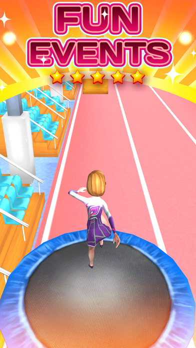 Screenshots of American Gymnastics Girly Girl Game - All Fun Little Teenage Kids Gym Games For Free for iPhone