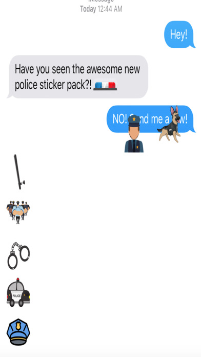Police - Cop Stickers screenshot 2
