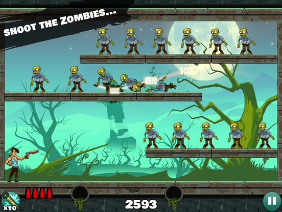 Screenshots of Stupid Zombies for iPad