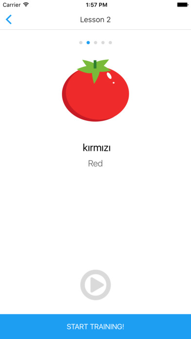 LearnEasy - app for learning Turkish words screenshot 3