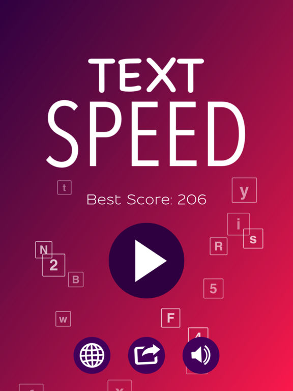 TextSpeed на iPad