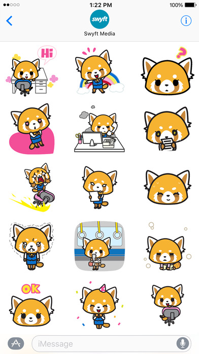 Aggretsuko Animated Stickers screenshot 3
