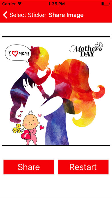 Mother's Day Stickers Photo Studio screenshot 3