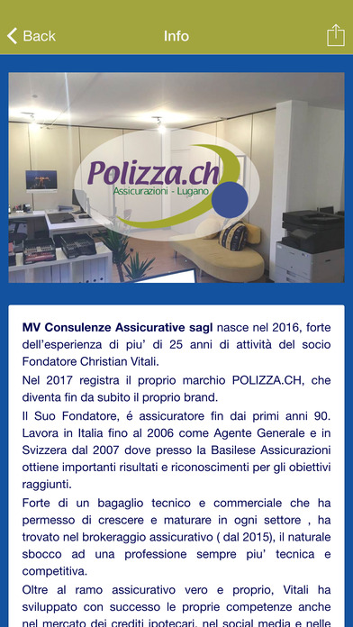 Polizza.ch screenshot 2