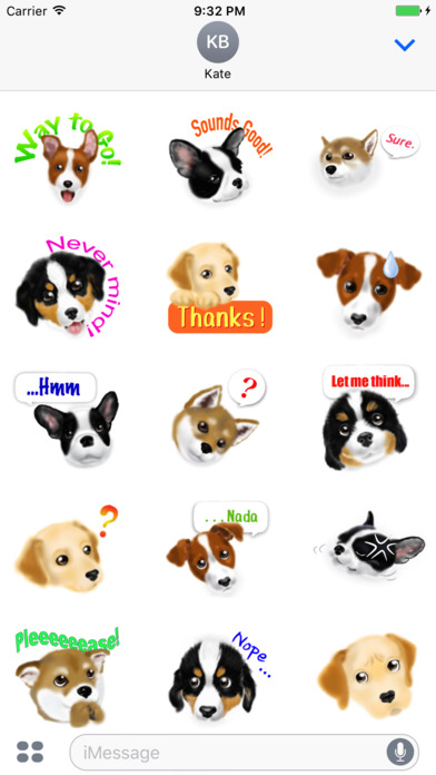EmojiDog Stickers screenshot 2