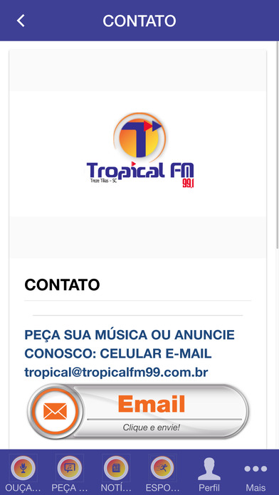 TROPICAL FM 99.1 screenshot 3