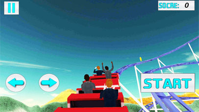 3D Amazing Roller Coaster Simulator screenshot 3