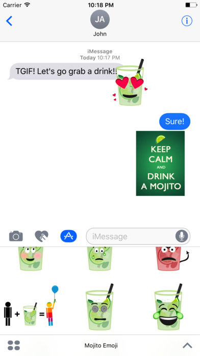 Mojito Emoji screenshot 3