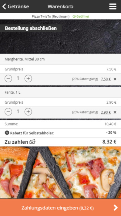 Pizza TwisTo screenshot 2
