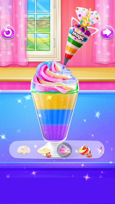 Unicorn Ice Cream Milkshake screenshot 3