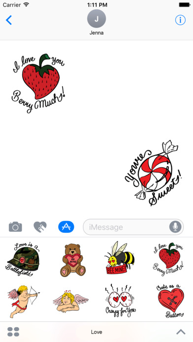 Love - Stickers Pack screenshot 2
