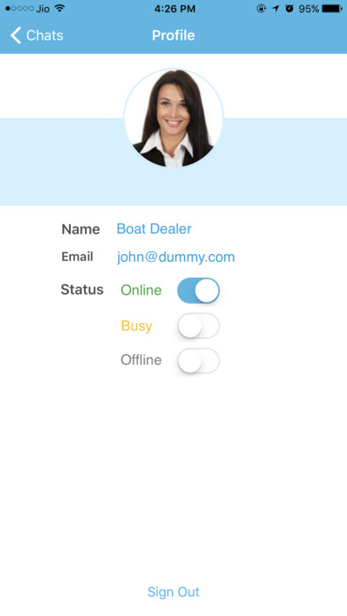 BoatChat Mobile Chat screenshot 2