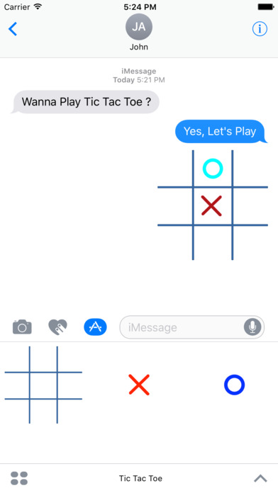 Tic Tac Toe (OX) For Messages screenshot 2