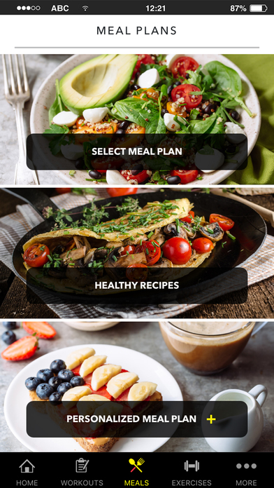 FitNation: Workout & Meal Plan screenshot 2