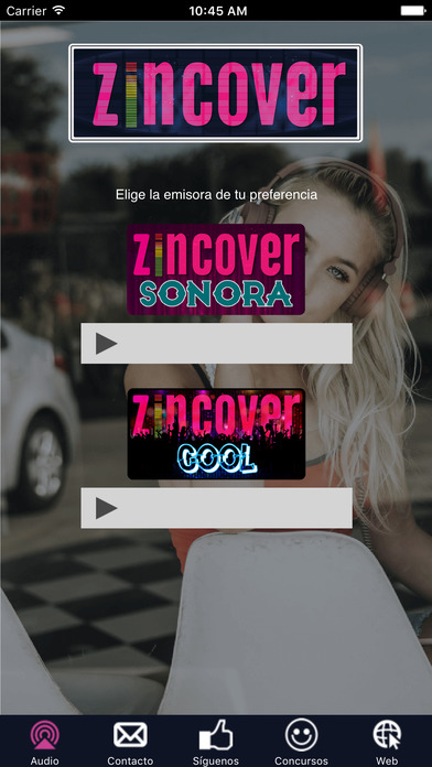 Zincover screenshot 2