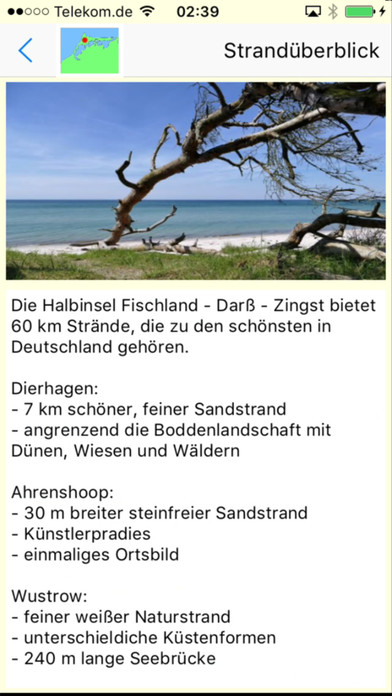 Fischland Darß Urlaubs App screenshot 4