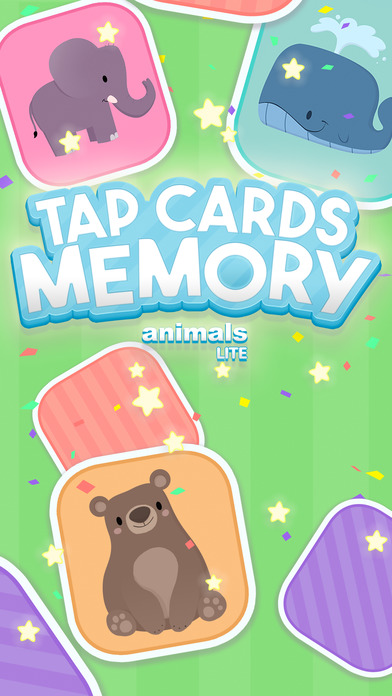Tap Cards Memory - Animals Lite screenshot 3