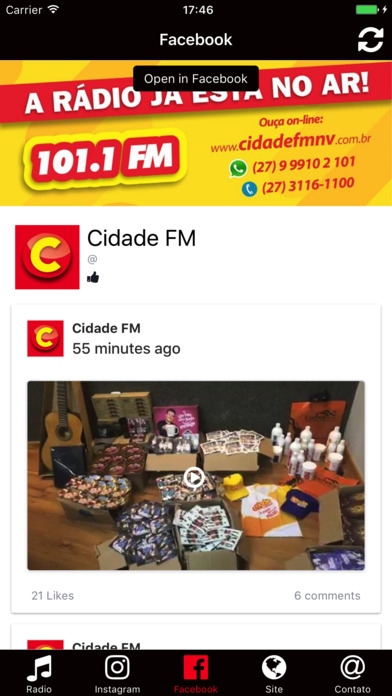 Radio Cidade NV screenshot 3