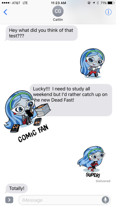 Monster High™ Stickers: Ghoulia Yelps™ screenshot 2