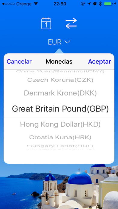 Conversor de divisas/monedas screenshot 3