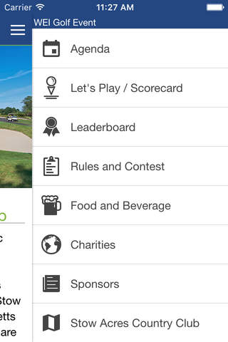 WEI Golf Tournament App screenshot 2