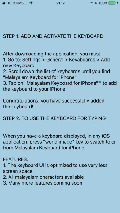 Easy Malayalam Keyboard screenshot 3