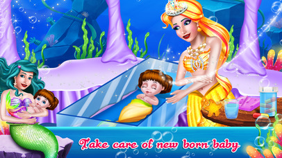 Mermaid New Born Baby screenshot 4