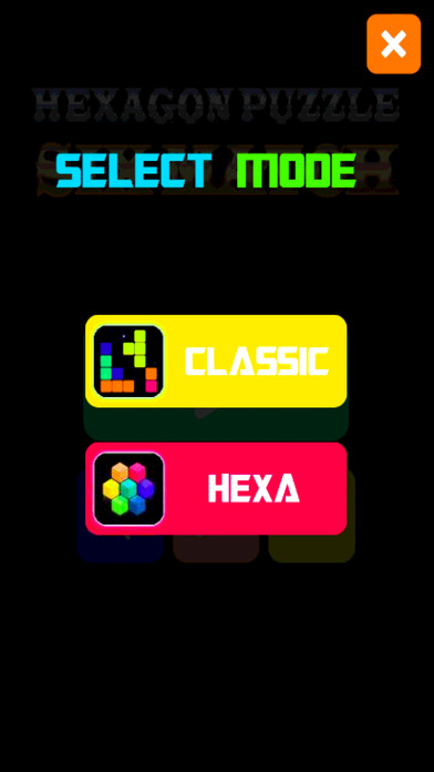 Hexagon Puzzle - Six Match Gems Square screenshot 2