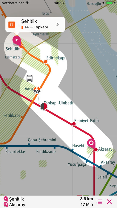 Istanbul Rail Map screenshot 3