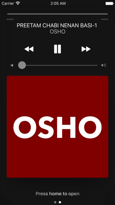 OSHO AUDIO screenshot 2