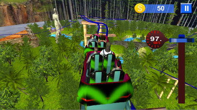 Roller Coaster Passenger Rail Sim screenshot 2
