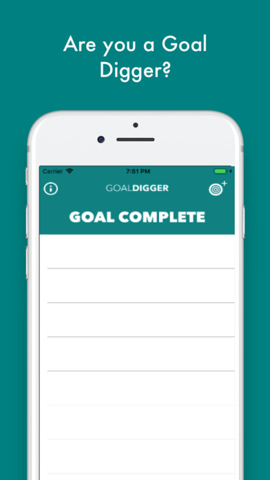 GoalDigger - Keep track of your goals screenshot 3