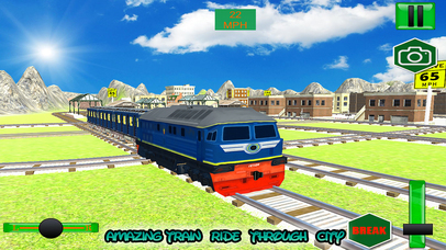 Real Train Driving Game Sim 3d screenshot 3