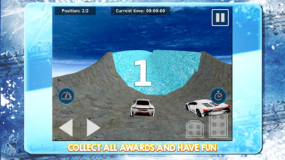 Frozen Water Car Stunt Racing screenshot 4
