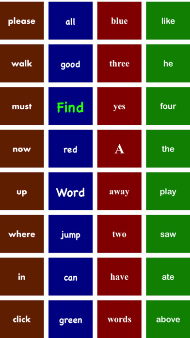 Sight Words: Find A Word screenshot 3
