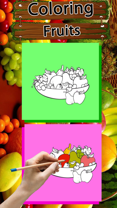 Coloring Fruits screenshot 2