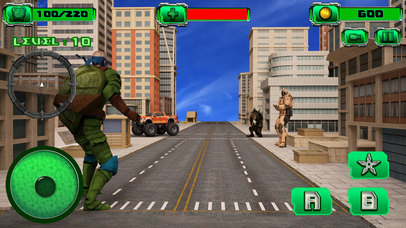 Ninja Hero Legend vs Monster Car Transform - Pro screenshot 4