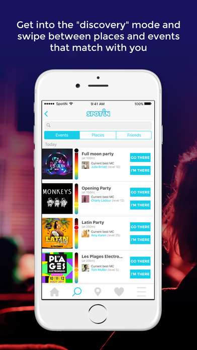SpotIN - Good Vibes Finder on Events and Places screenshot 4