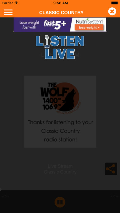 WFTG 1400 AM and 106.9 FM screenshot 3