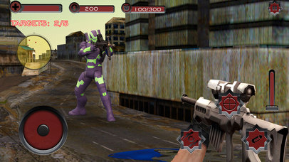 Monster Superhero Sniper Shooter - Pro screenshot 4