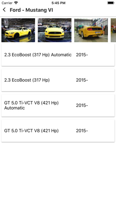 AutoDb - the car database screenshot 3