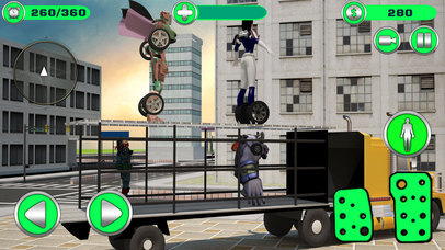 Superhero Car Transporter: Monster Truck screenshot 4